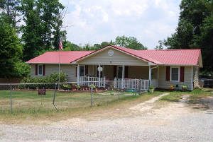 Grand Rib 3 Brick Red Metal Roof